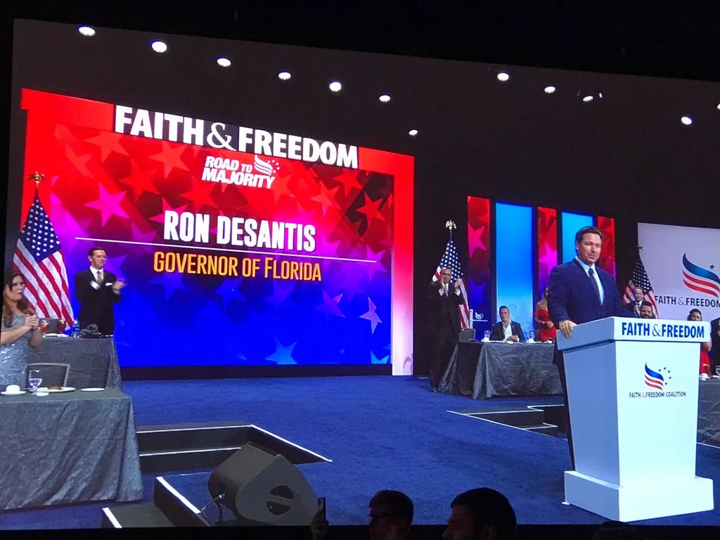 Mileny Preiss en la Conferencia Faith & Freedom Coalition, Orlando
